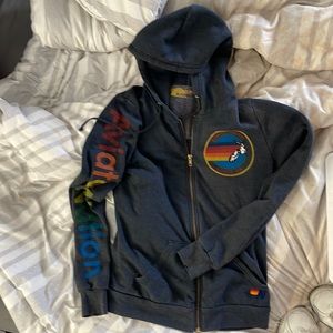 Aviator Nation sweat jacket- size small